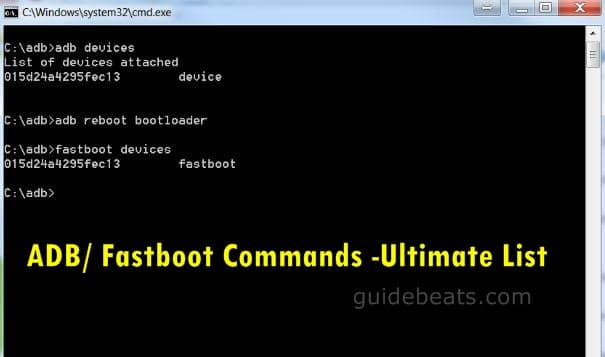 adb reboot bootloader fastboot